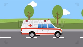 Ambulance Ride Stock Motion Graphics