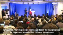 France's Fillon apologises for 'error' of hiring wife (2)