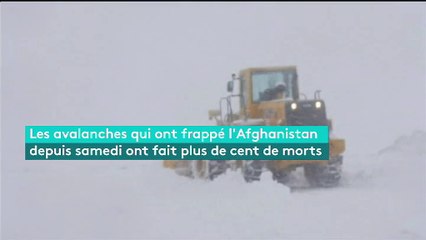 Afghanistan : des avalanches font plus de 100 morts