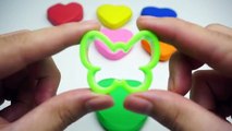 Colors for children - Play doh learn colours with cars duck - Play doh toys for kids
