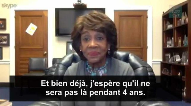 Maxine Waters, l'élue démocrate qui veut destituer Donald Trump