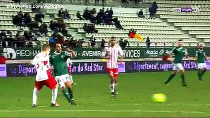 Jean-Charles Castelletto second Goal HD - Red Star 2 - 0 AC Ajaccio - 06.02.2017 HD