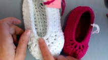 How to increase sizes for my easy crochet Mary Jane Ballerina slippers part 1