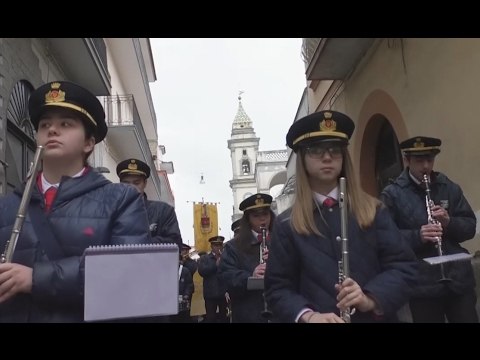 Trecase (NA) - Giornata per la Vita con il cardinale Sepe (06.02.17)