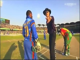 Fight Between Afghanistan And Bangladesh Players