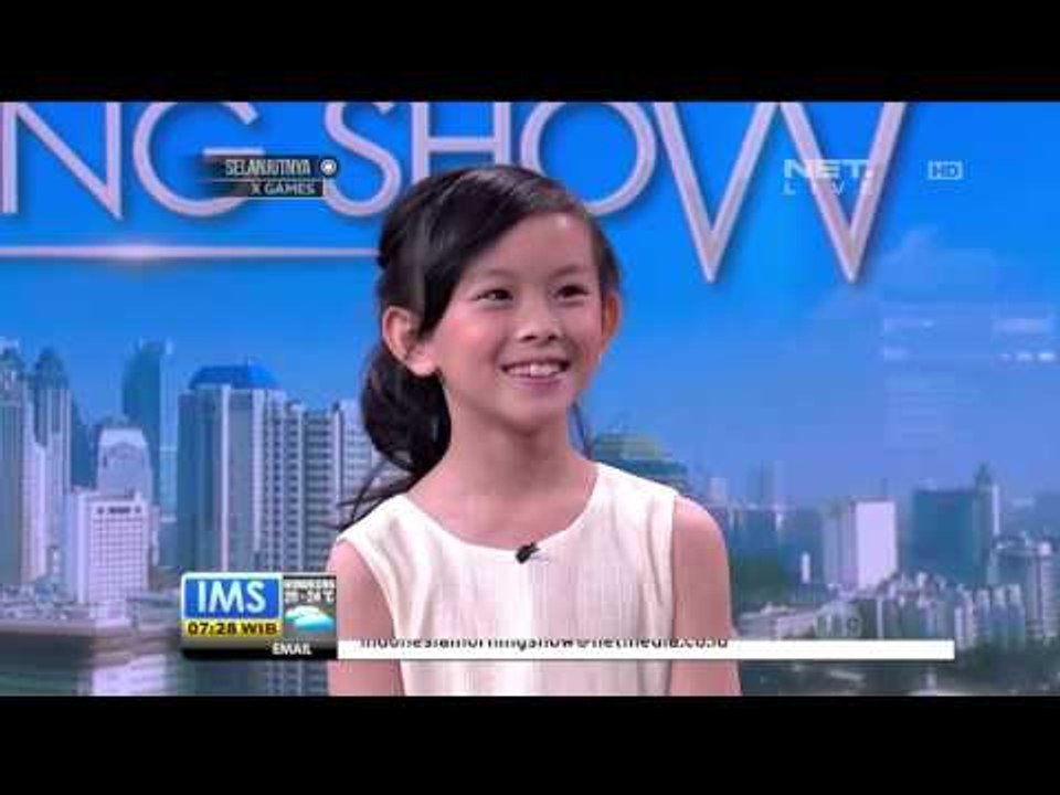 Talk Show Clarice Darmoko, Manajemen Waktu Sebagai Penyanyi Cilik - IMS