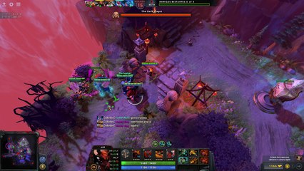 Matando o Boss Invoker do Evento Lua Negra - 140 Bombas do Techies kkkk