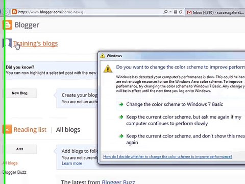 Website Course 1. How To Use Google's Blogger To Create Your Own Blog Or Website