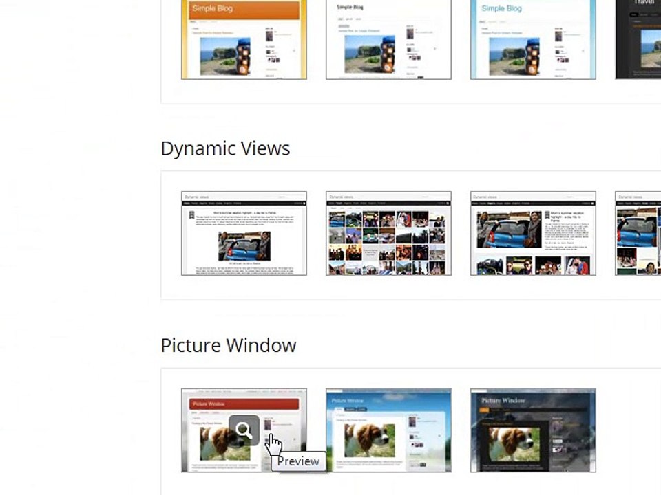 Website Course. Choosing A Template For Your Website Or Blog