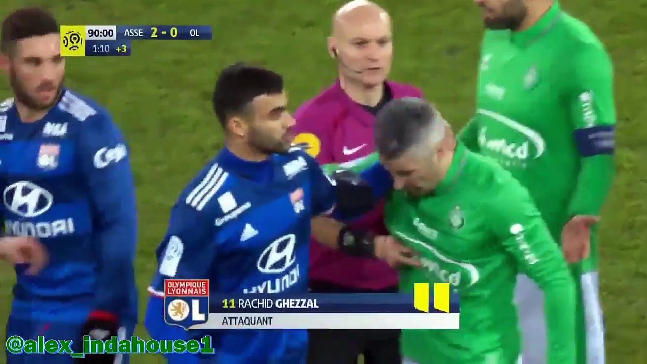 Les commentaires choquants d'OL TV suite aux rouges de Lyon - Saint Etienne