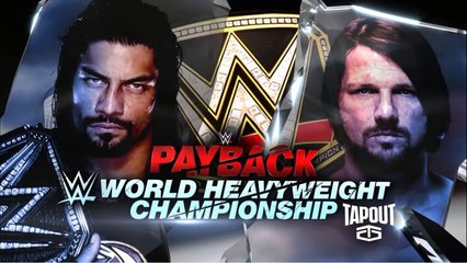Roman Reigns vs AJ Styles - PayBack 2016 - Official Promo