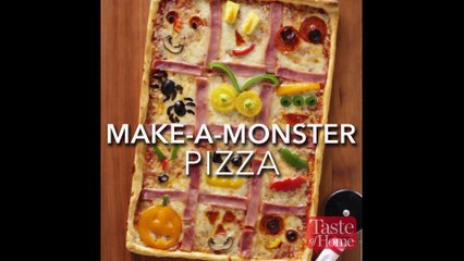 Make-a-Monster Pizza