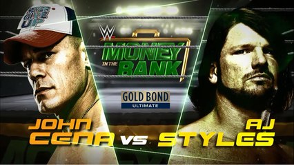John Cena vs AJ Styles - MiTB 2016 - Official Promo