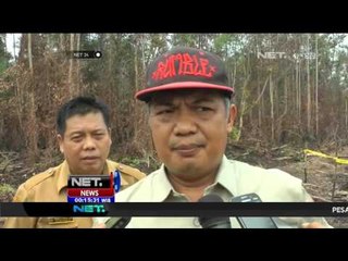 Lahan yang Diduga Dibakar Secara Sengaja Disegel - NET24