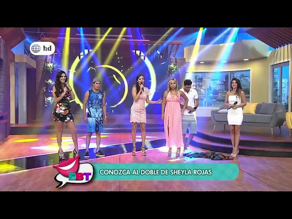 Clon de Sheyla Rojas en vivo