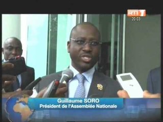 Ahoussou Jeannot a reçu Soro Guillaume et un émissaire du 1er ministre Bissau Guinéen