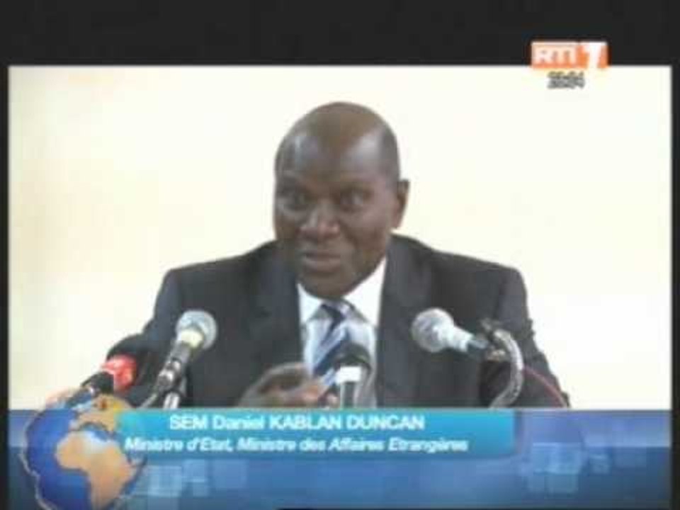 Bilan des activités diplomatiques de la Côte d'Ivoire