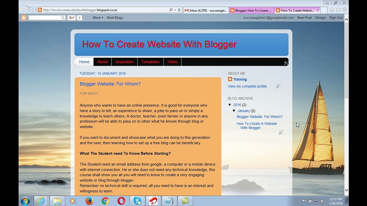Website Course. How to change your current template and save it in case of any mistake(Udemy)