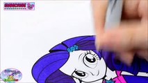 My Little Pony Coloring Book MLP EG Rarity Colors Episode Surprise Egg and Toy Collector SETC