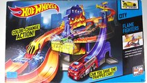 Hot Wheels Color Shifters Flame Fighters Play Set