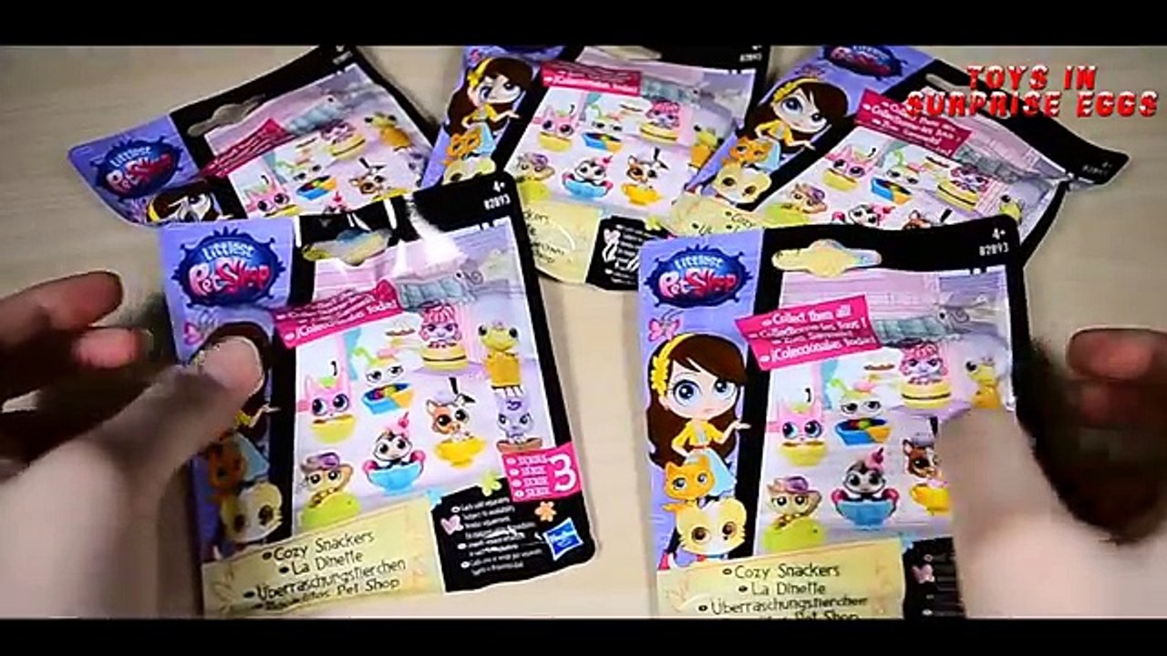 Литл Пет Шоп Пакетики Littlest Pet Shop ЛПС Серия 3 LPS Series 3 Маленький зоомагазин