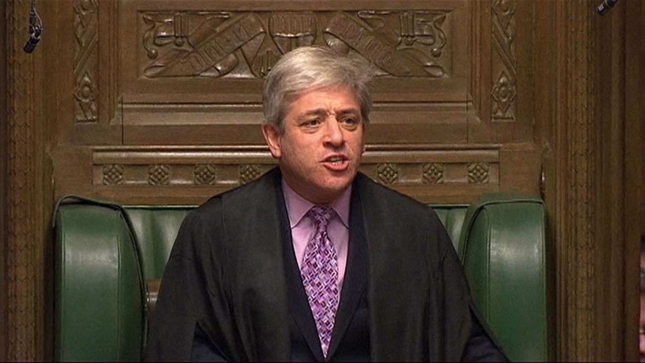 Vorsitzender des britischen unterhauses bercow will trump-ansprachen blockieren