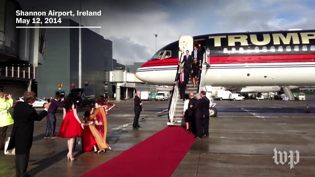 Donald Trump has been trying to build a wall for years — in Ireland
