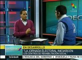 Ecuador: jornada electoral iniciará con voto de privados de libertad