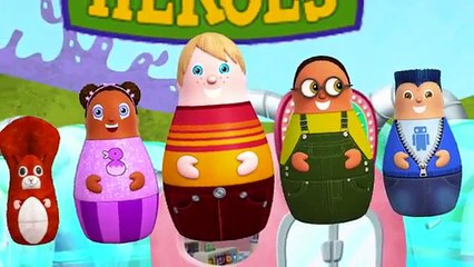 HigglyTown Heroes new Finger Family | Nursery Rhyme for Children | 4K Video
