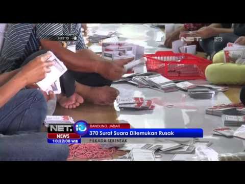 370 Surat Suara DItemukan Rusak - NET 10