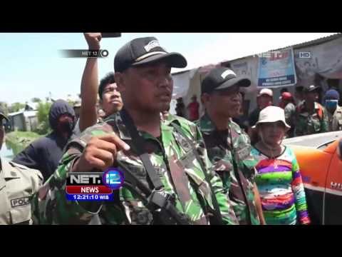 Ratusan Aparat TNI dan Satpol PP Bubarkan Aksi Rusuh di Pulau Buru - NET12