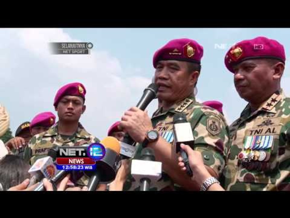 Aksi Pasukan Korps Marinir TNI AL Peringati HUT Korps Marinir - NET12