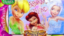 Disney Fairies Puzzle Games Jigsaw Puzzles Tinker Bell, Rosotta, Periwinkle Rompecabezas Kids Toys
