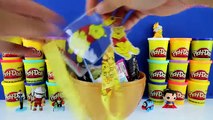 GIANT WINNIE THE POOH Surprise Egg Play Doh - Disney Toys Minecraft Spongebob Minions