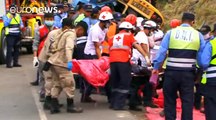 Honduras:Over 20 dead in an accident involving a bus