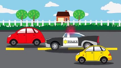 Videos for kids: Police Car | Cartoons for kids | ABC Song | Wheels On The Bus | Children