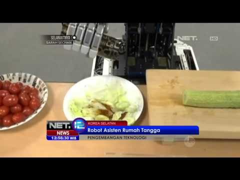 Robot Asisten Rumah Tangga di Korea Selatan - NET12