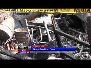 Proses Pemakaman Tiga Korban Kebakaran Kawasan Padat Penduduk di Surabaya - NET12