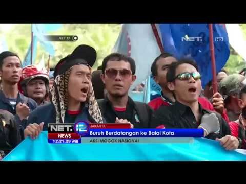 Kabar Terbaru 26 November 2015 Demo Buruh - NET12