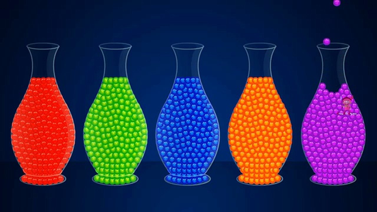 COLORS for Children to LEARN Candy Inside Baby Bottles | Learning Colours to Kids Toddlers Babies