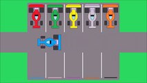 Learn Colors with Car Parking Cars Toys - Colours for Kids & Children & Toddlers