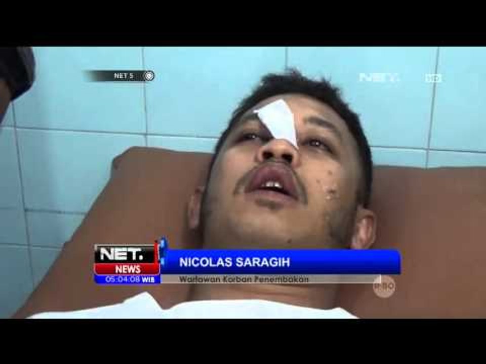 Wartawan Tertembak Saat Bertugas - NET5