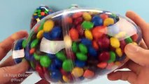 3 BIG M&Ms Candy Surprise Eggs Iron Man Finding Dory Shopkins Frozen The Good Dinosaur Chocolate Egg
