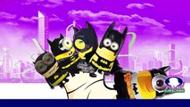 Finger Family Rhyme Minions Batman Cartoon For Kids | Batman Finger Family Nursery rhymes