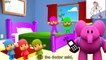 Pocoyo Finger Family Song | 5 Little Monkeys Jumping on the Bed Nursery Rhymes
