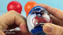 Ball Surprise Cups Spider Man Iron Man Captain America Marvel Avengers Surprise Egg and Mashems Toys