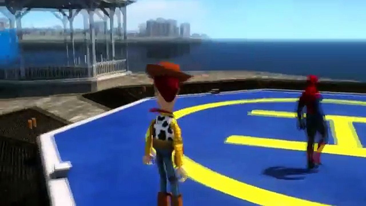 Spiderman Kids Songs ♪ Clementine ♪ Cars Ramone Toy Story Buzz Lightyear