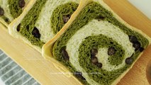 녹차 마블 큐브식빵 만들기,말차 빵  - Green Tea Marble Cube Bread Recipe, Matcha Bread  - 緑茶マーブル食パン -Cookingtree쿠킹트리-ocC3pvOdXuQ