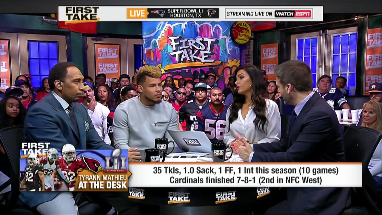 Tyrann Mathieu Calls Arizona Cardinals' 2016 Season 'Inconsistent' _ First Take-A7eVmx8YonI