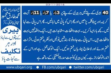 Bari Ka Patton Sa Nahao Aur Her Takeelf Sa Nijat Pao Wazifa Hakeem Tariq